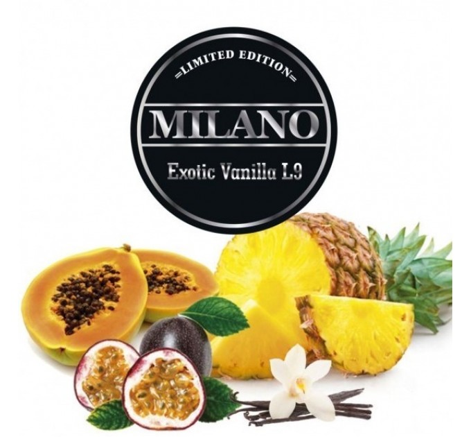 Тютюн Milano Limited Edition Exotic Vanilla L9 (Екзотик Ваніла) 100 грам