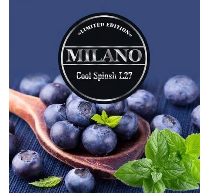 Табак Milano Limited Edition Cool Splash L27 (Кул Сплэш) 100 грамм