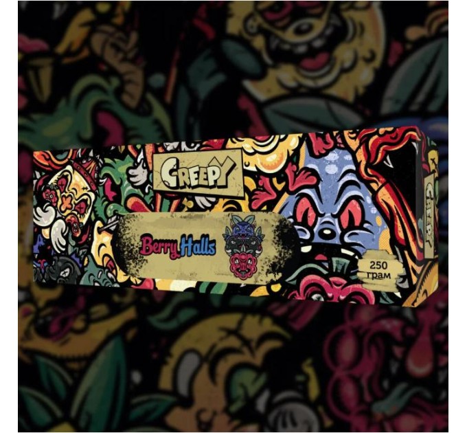 Тютюн Creepy Berry halls (Ягідний Холс) 250 грам