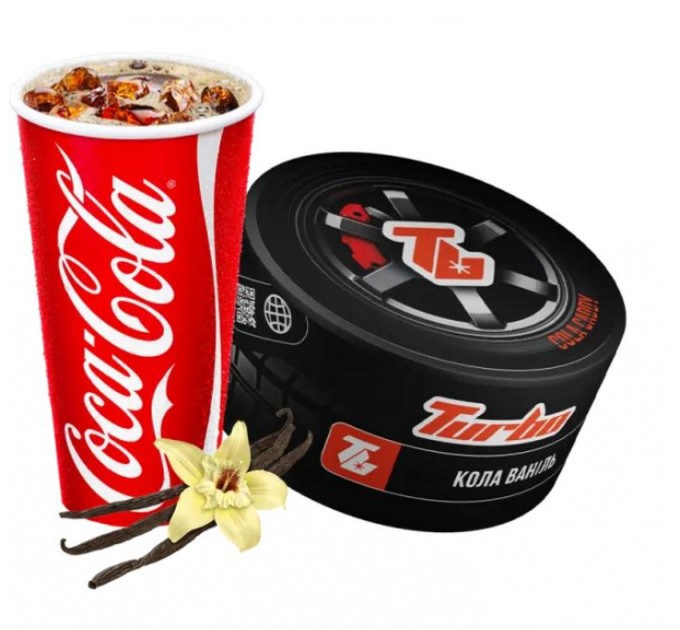 Тютюн Turbo Cola Caddy (Кола Ваніль) 100 грам
