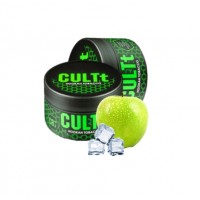 Табак CULTT Strong DS100 Green Apple Ice (Зелене яблуко, Айс) 100 грамм