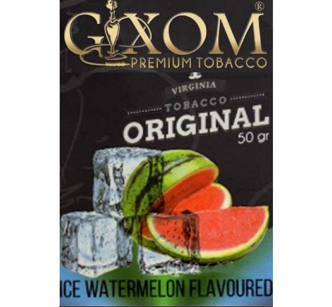 Тютюн Gixom Ice Watermelon (Крижаний Кавун) 50 грам