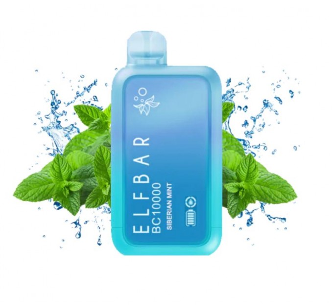 Одноразовая Pod система Elf Bar BC10000 Siberian Mint (Мята)