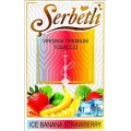 Табак Serbetli Ice Banana Strawberry (Ледяной Банан Клубника) В.Р. 50 грамм