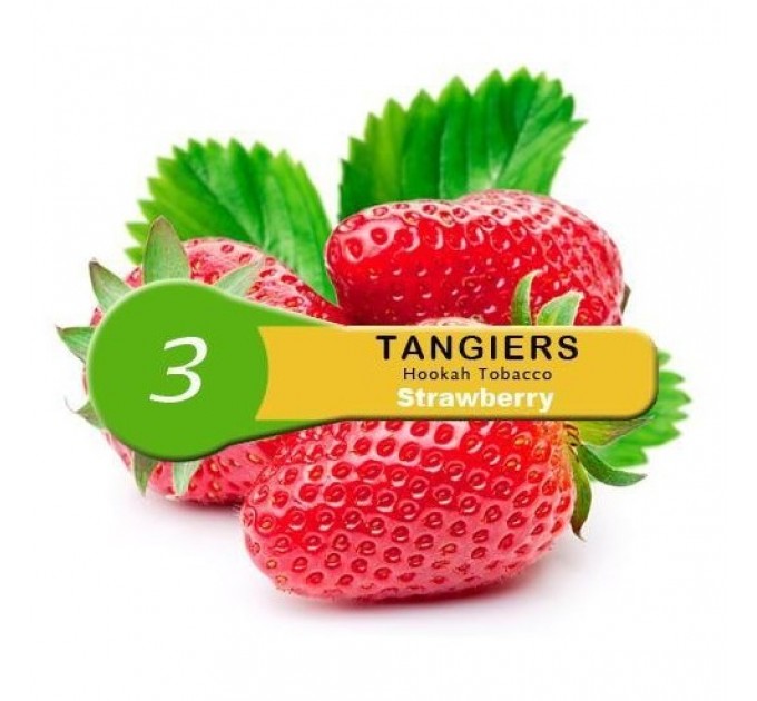 Тютюн Tangiers Noir Strawberry (Полуниця) 100 грам