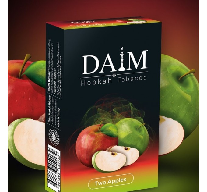 Тютюн Daim Two Apple (Подвійне яблуко) 50 грам