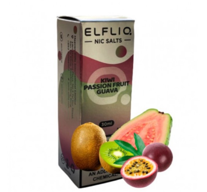 Жидкость Elf Liq Kiwi Passion Fruit Guava (Киви Маракуйя Гуава) 30мл