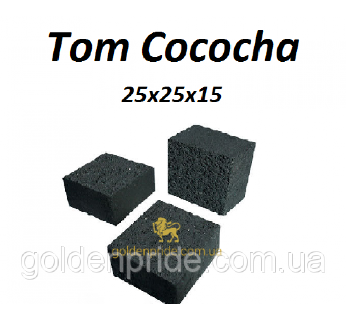 Кокосове вугілля Tom Cococha Blue (поштучно) середнє