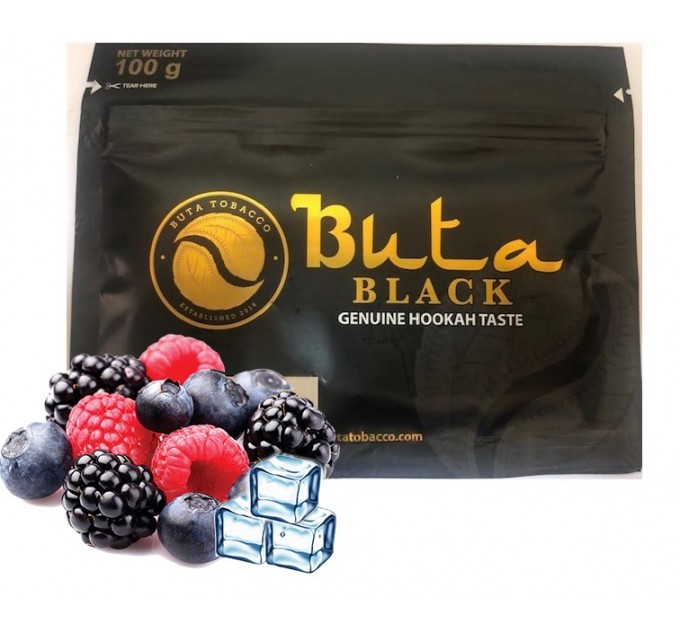 Табак Buta Black Ice Berry (Ледяные Ягоды) 100 грамм