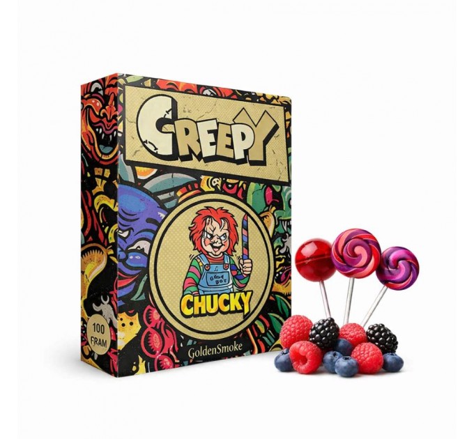 Табак Creepy Chucky (Ягодный леденец) 100 грамм