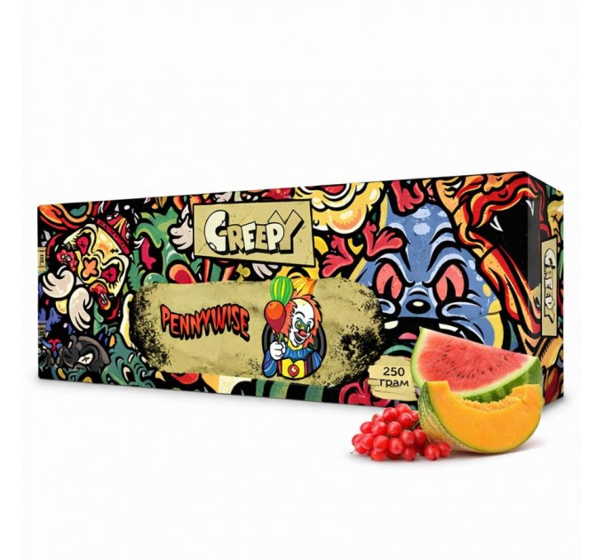 Табак Creepy Pennywise (Барбарис, Арбуз, Дыня) 250 грамм