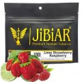 Табак Jibiar Lime Strawberry Raspberry (Лайм Клубника Малина) 100 грамм