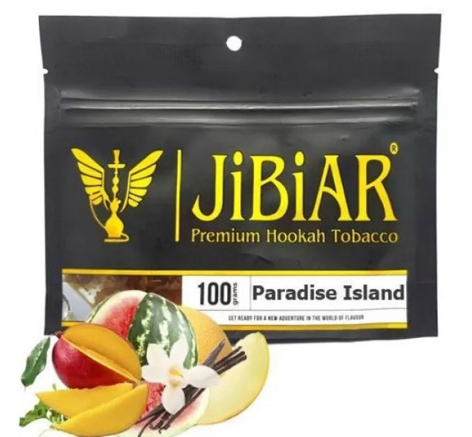 Табак Jibiar Paradise Island (Парадайс Айланд) 100 грамм