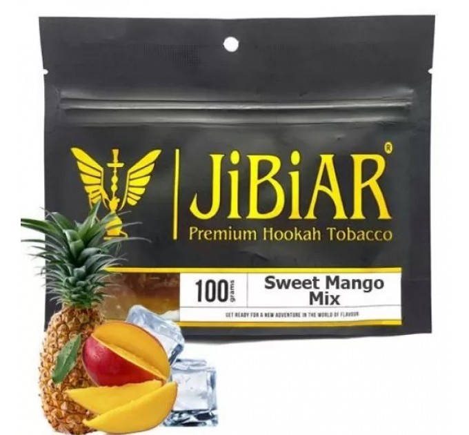 Тютюн Jibiar Sweet Mango Mix (Солодкий Манго Мікс) 100 грам