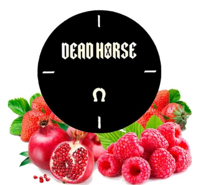 Тютюн Dead Horse Ruby Lemonade (Гранат Полуниця Малина) 200 грам