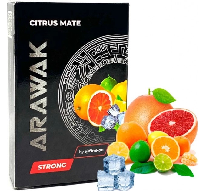 Табак Arawak Strong Citrus Mate (Цитрус микс айс) 40 грамм