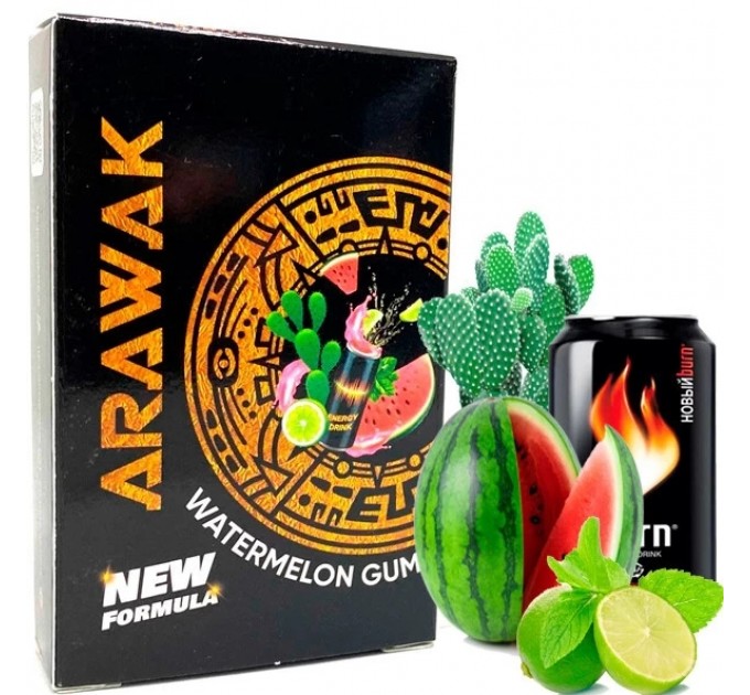 Табак Arawak Light Watermelon Gum (Арбуз энергетик кактус) 40 грамм
