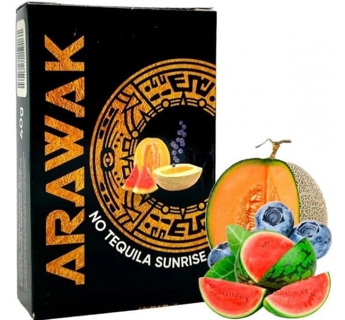 Табак Arawak Light No tequila sunrise (Дыня арбуз черника) 40 грамм