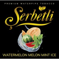 Тютюн Serbetli Watermelon Melon Mint Ice (Кавун Диня М'ята Лід) 100 грам