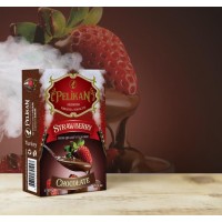 Тютюн Pelikan Strawberry Chocolate (Полуниця та Шоколад) 50 грам