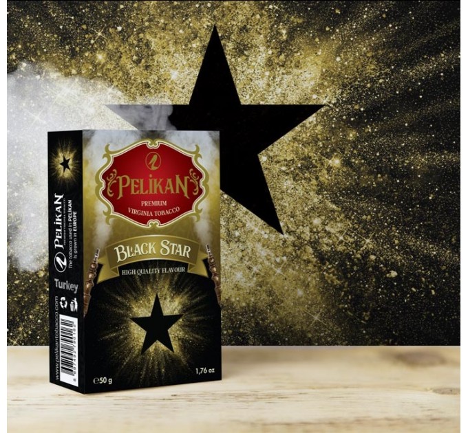 Табак Pelikan Black Star (Черная Звезда) 50 грамм