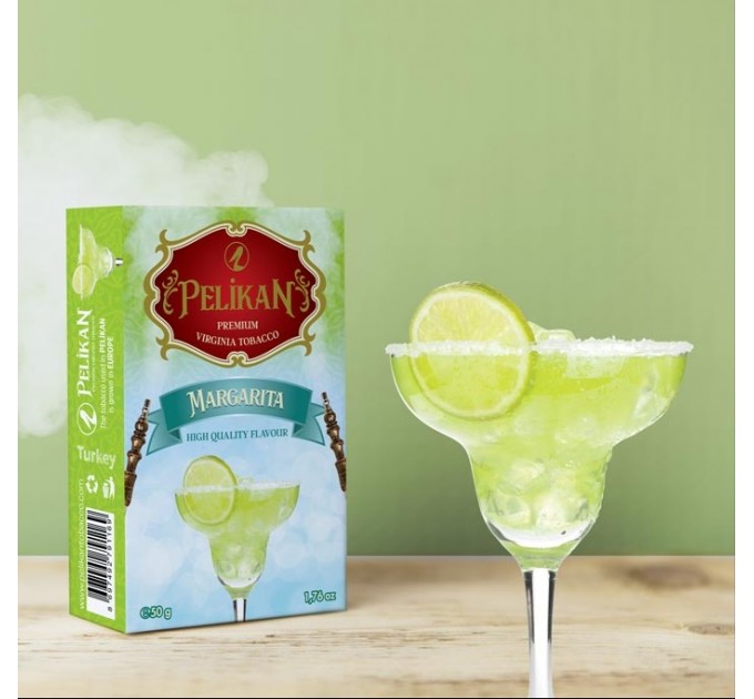 Табак Pelikan Margarita (Коктейль маргарита) 50 грамм