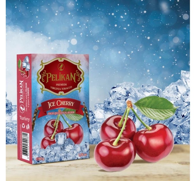 Тютюн Pelikan Ice Cherry (Крижана вишня) 50 грам