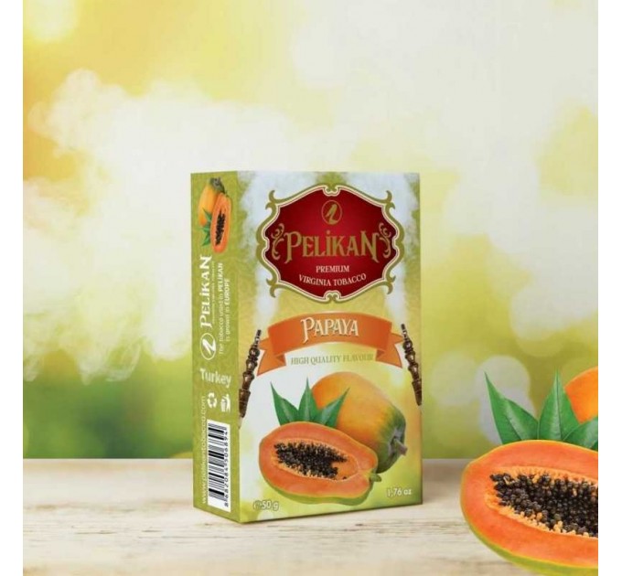 Табак Pelikan Papaya (Папайя) 50 грамм
