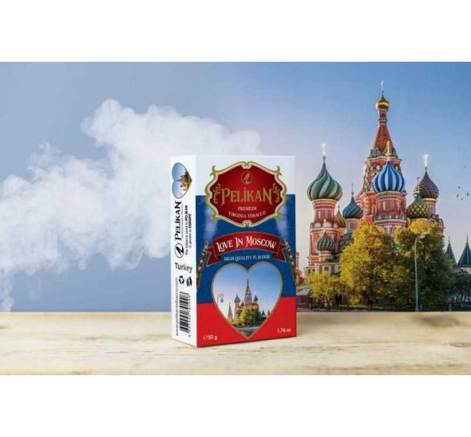 Тютюн Pelikan Love in Moscow (Кохання в Москві) 50 грам