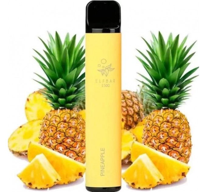 Одноразовая Pod система Elf Bar 1500 Pineapple (Ананас)