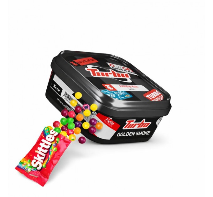Тютюн Turbo Rainbow Road (Скітлз) 250 грам