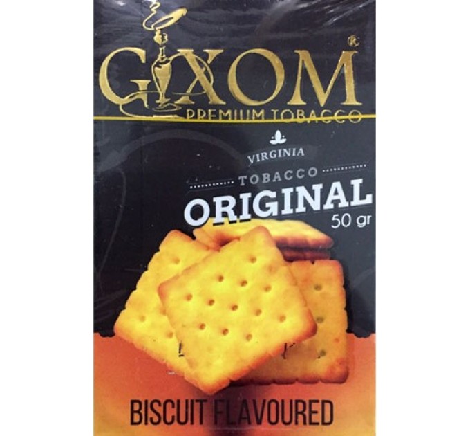 Тютюн Gixom Biscuit (Печень) 50 грам