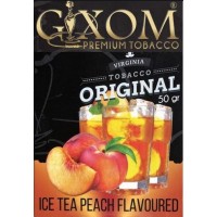 Табак Gixom Ice Tea Peach (Ледяной чай с персиком) 50 грамм Табак Gixom Ice Tea Peach (Ледяной чай с персиком) 50 грамм