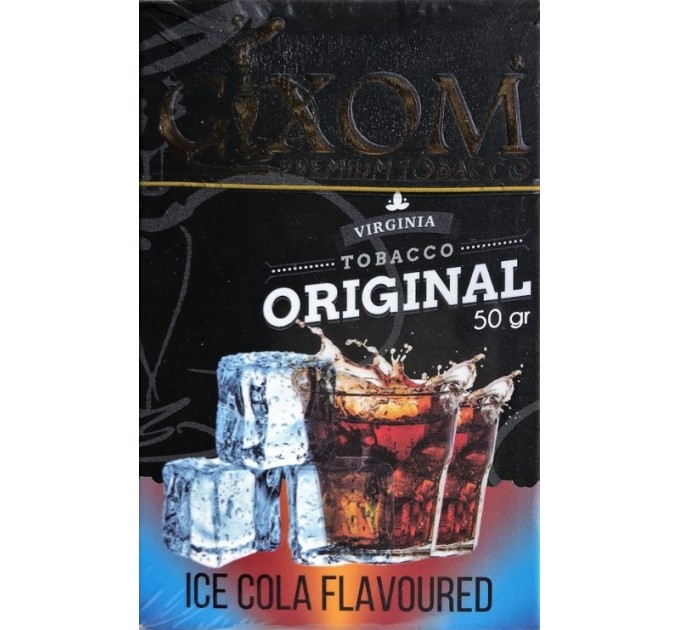 Табак Gixom Ice Cola (Кола со льдом) 50 грамм