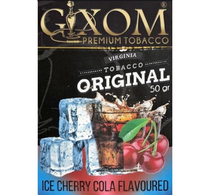 Табак Gixom Ice Cherry Cola (Ледяная Вишня с Колой ) 50 грамм