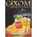 Табак Gixom Ice Tea Mango (Ледяной чай с манго) 50 грамм