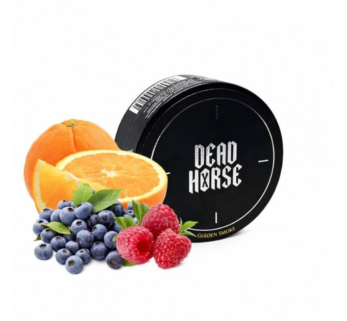 Табак Dead Horse Deep Purple (Апельсин, Голубика, Малина, Черника) 100 грамм