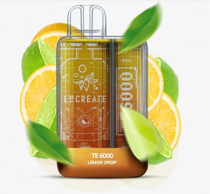 Одноразовая Pod-система Elf Bar TE6000 Lemon drop