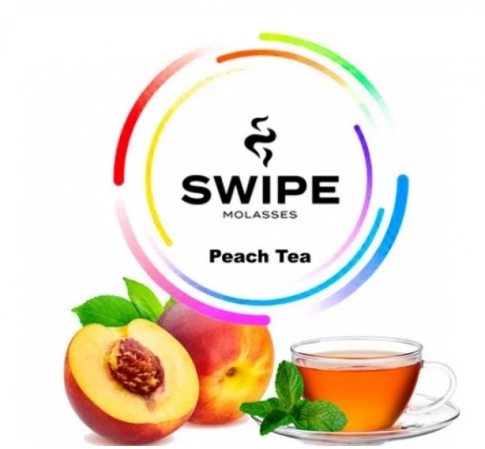 Бестабачная смесь Swipe Peach Tea (Персиковый Чай) 100 грамм