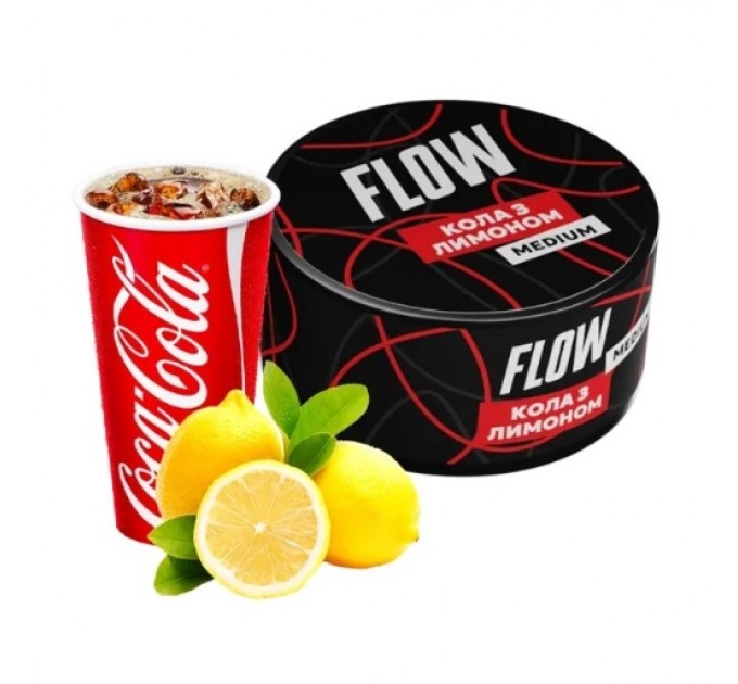 Тютюн Flow Кола з Лимоном 100 грам