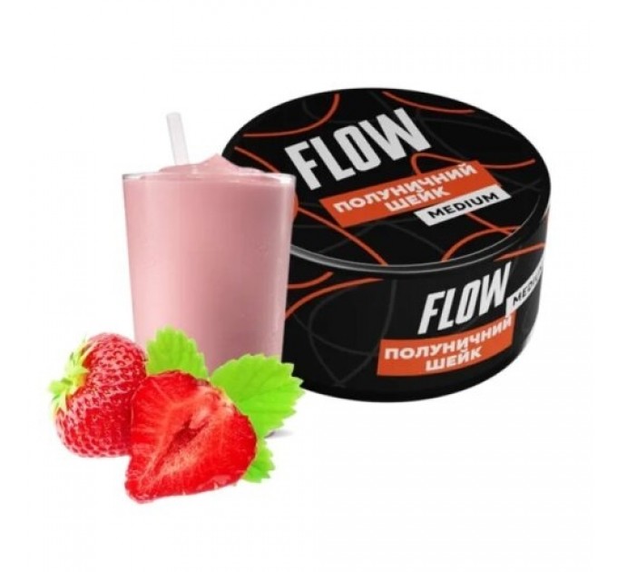 Тютюн Flow Полуничний Шейк 100 грам