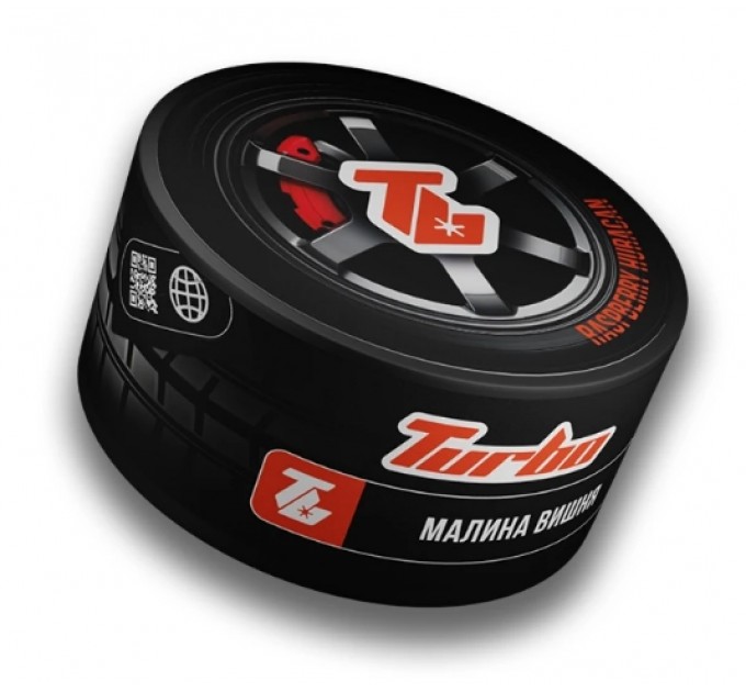 Тютюн Turbo Raspberry Huracan (Малина, Вишня) 100 грам