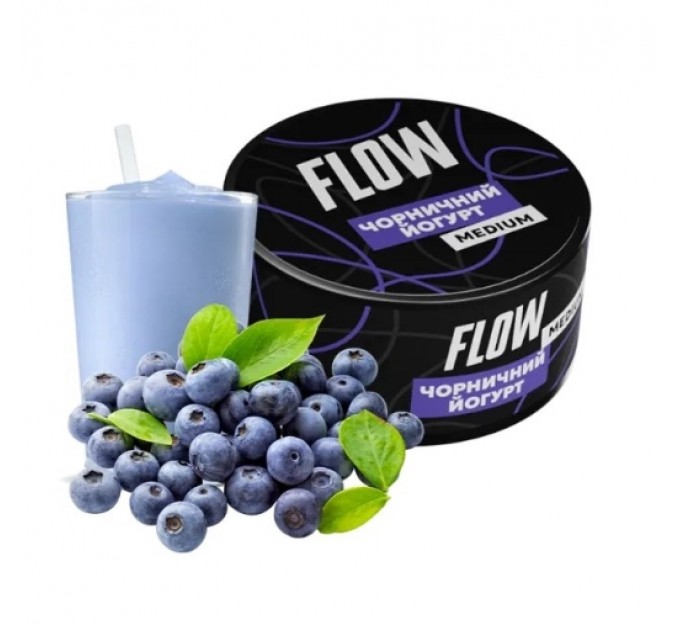 Тютюн Flow Чорничний Йогурт 100 грам