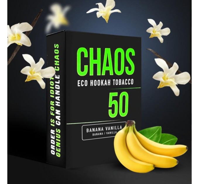 Табак Chaos Banana Vanilla (Банан Ваниль) 50 грамм