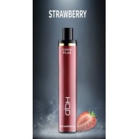 Одноразовий пристрій Hqd Strawberry (Полуниця) 5% нікотину