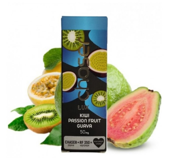 Жидкость Chaser LUX Kiwi Passionfruit Guava (Киви Маракуйя Гуава) 30 мл