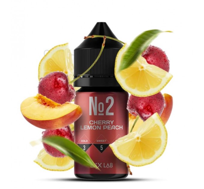 Жидкость Elix Crystal Cherry Lemon Peach 30 мл 50 мг