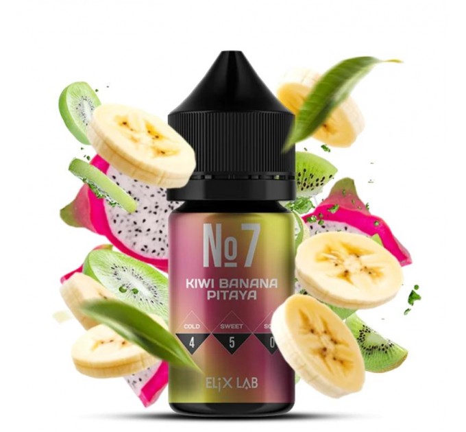 Жидкость Elix Crystal Kiwi Banana Pitaya 30 мл 50 мг