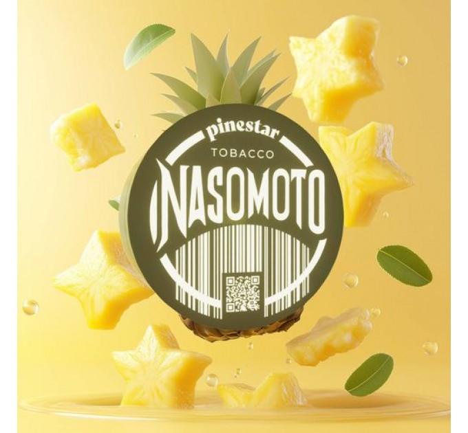 Тютюн Nasomoto Pinestar (Ананас, М'ята) 100 грам