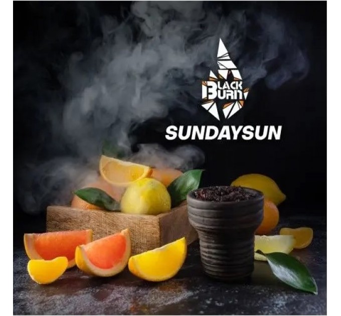 Тютюн Black Burn SundaySun (Цитрусовий Мікс) 25 грам